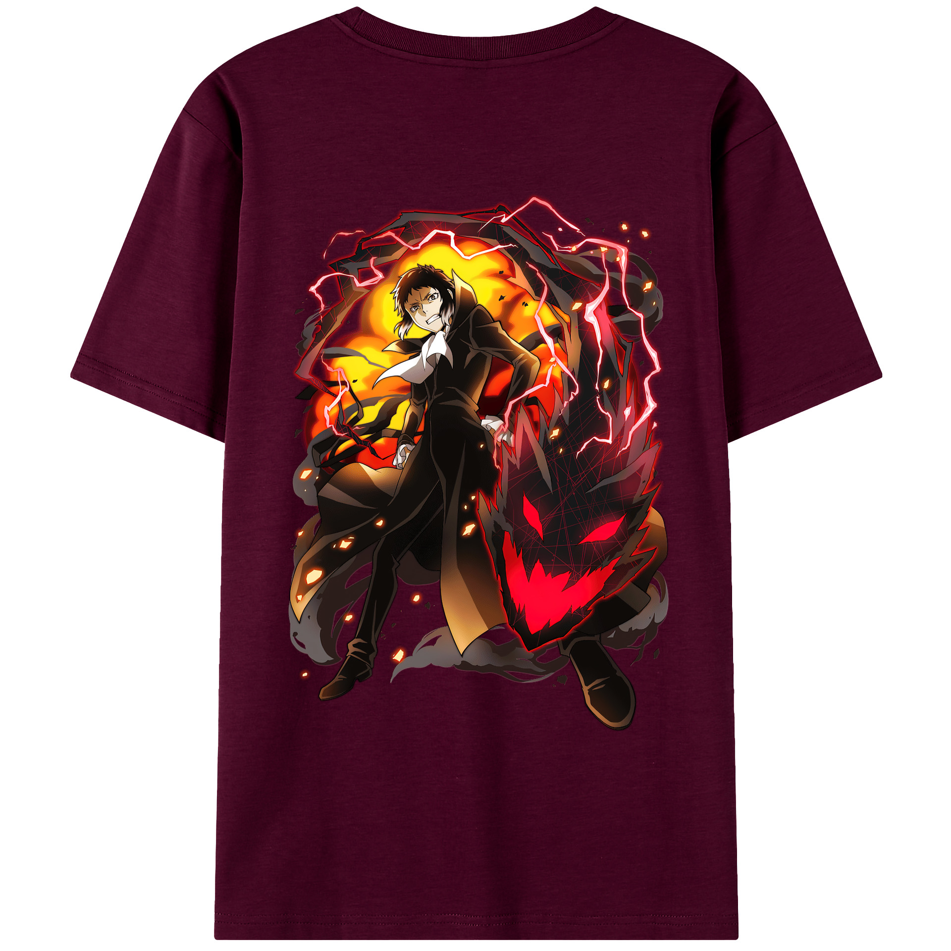 （画像用） 文豪ストレイドッグス Bungo Stray Dogs レディース半袖Tシャツ(バックプリント)